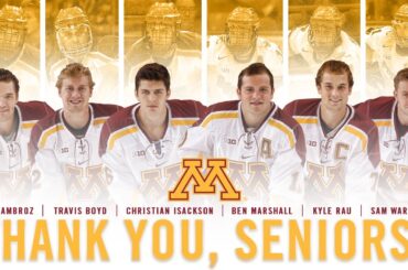 2015 Gopher Men's Hockey Senior Tribute Video