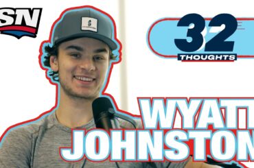 Wyatt Johnston On His Rookie Season, Living With Joe Pavelski and His Tape Job | 32 Thoughts