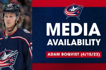 Adam Boqvist is always looking to improve his defensive game | Media Availability (4/15/23)