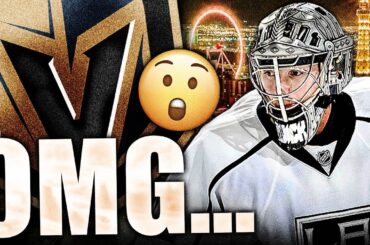 JONATHAN QUICK TRADED AGAIN TO VEGAS GOLDEN KNIGHTS… HUGE COLUMBUS BLUE JACKETS TRADE (Re: LA Kings)