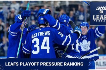 Who on the Toronto Maple Leafs tops our Playoff Pressure Ranking? | Analyzing the projected lineup