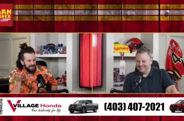 Walker Duehr scores his first NHL goal with the Calgary Flames