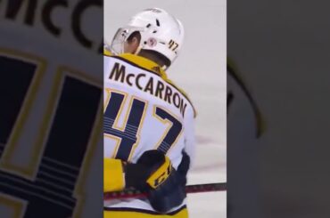 Russian Nashville striker Yegor Afanasyev scored in the NHL for the first time in his career. #nhl