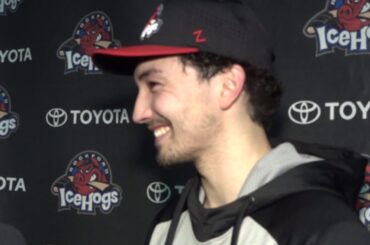 IceHogs Postgame - Dylan Sikura - 10/13/18