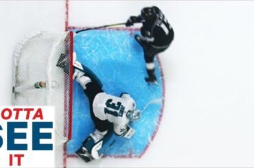 Gotta See It: Martin Jones Makes Unreal, Shootout-Winning Toe Save