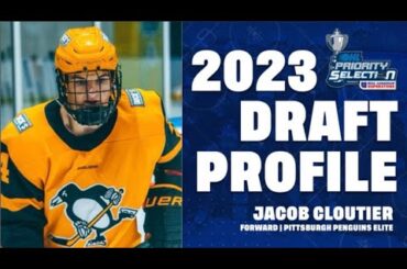 2023 #OHLDraft Watch: Jacob Cloutier (Pittsburgh Penguins Elite)