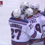 Rangers at Coyotes - 11/7/15 - Jesper Fast goal