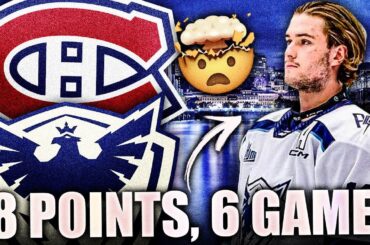 JOSH ROY IS SCORING AT A CRAZY PACE… 18 POINTS, 6 GAMES (Montreal Canadiens Top Prospects News 2023)