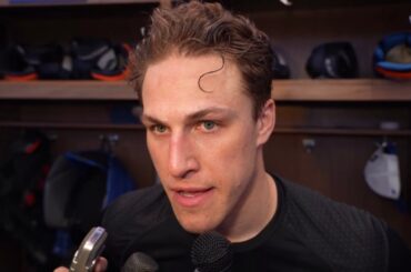 Anders Lee talks about the Islanders clinching a playoff spot