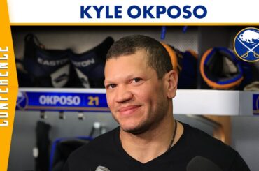 "We Became A Team This Year" | Buffalo Sabres Forward Kyle Okposo End-Of-Season Media
