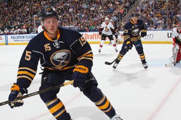Eichel fires first NHL goal past Anderson