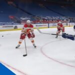 Jason Spezza Goes Up Top On David Rittich With Sharp Angle Shot