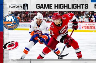 Islanders @ Hurricanes 4/17 | NHL Highlights 2023