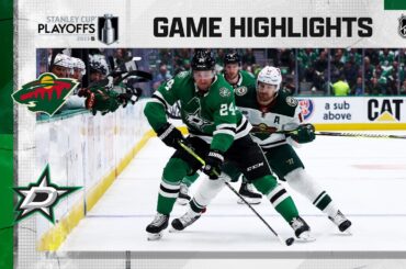 First Round, Gm1: Wild @ Stars 4/17 | NHL Playoffs 2023