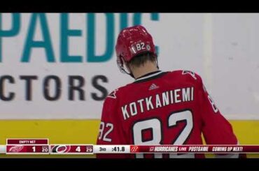 Jesperi Kotkaniemi 1+1 vs Detroit