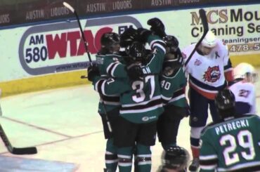 Matt Nieto's First AHL Point [April 2, 2013] Worcester Sharks