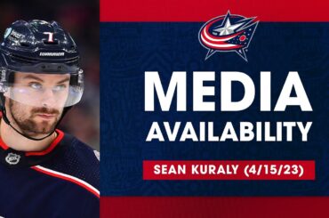 Sean Kuraly speaks on putting the pieces together 🧩 | Media Availability (4/15/23)