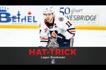 WHL Playoffs Hat-Tricks: Logan Stankoven