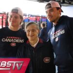 Clayton spends a day in Brossard with the Canadiens