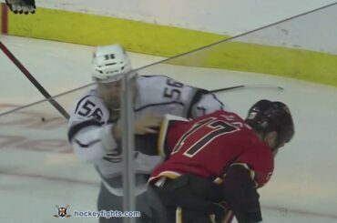 Kurtis MacDermid vs Milan Lucic Oct 8, 2019