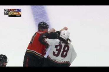 Nicolas Deslauriers And Liam O'Brien Drop The Gloves