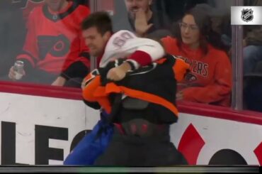 NHL. Fight Wade Allison vs Alex Belzile. Highlights