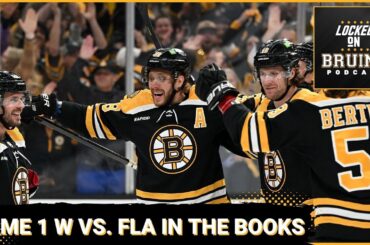 Bruins - Panthers Game 1 Reaction with Mike Miccoli!