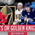 STANLEY CUP PLAYOFFS : Vegas Golden Knights vs. Winnipeg Jets Discussion | Coming in Hot