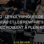LHJMQ : les Olympiques de Gatineau et les Remparts de Québec roulent à plein régime