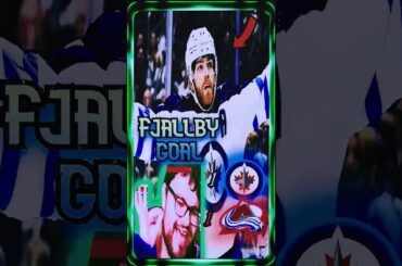 WOW! Axel Jonsson Fjallby Shocks Avalanche Fans with Epic Goal #shorts