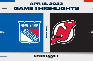 NHL Game 1 Highlights | Rangers vs. Devils - April 18, 2023