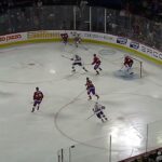 Brandon Biro of the Rochester Americans scores his 2nd goal of the game vs. the Laval Rocket 3/1/23