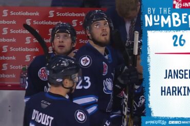 BY THE NUMBERS | Jansen Harkins 2018-19