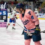 T-Birds Sink Laval on Pink In the Rink