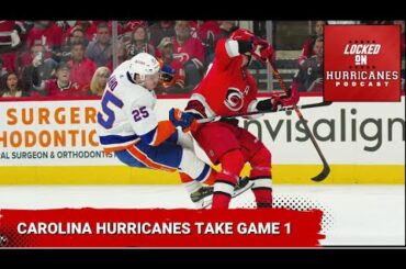 Carolina Hurricanes take game 1 against New York Islanders