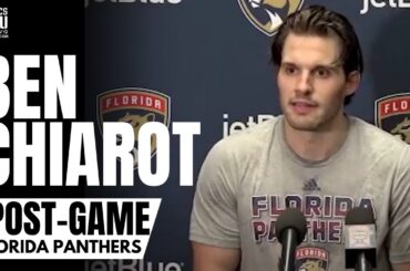 Ben Chiarot Reacts to Making His Florida Panthers Debut vs. His Former Montreal Canadiens