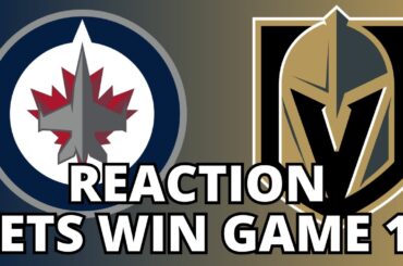 Reaction: Winnipeg Jets win Game 1 vs. the Vegas Golden Knights 5-1