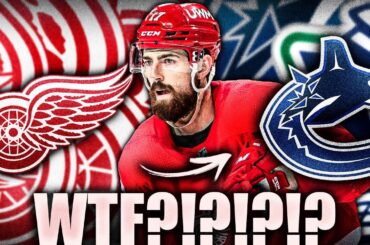 OKAY. THE CANUCKS & RED WINGS MADE A TRADE: FILIP HRONEK TO VANCOUVER FOR DRAFT PICKS—Yzerman—Allvin