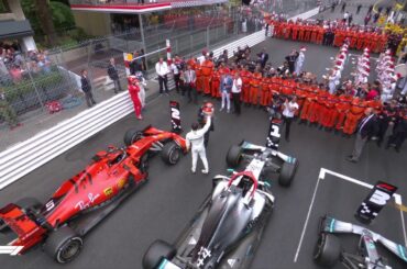 F1 Pays Tribute To Niki Lauda in Monaco
