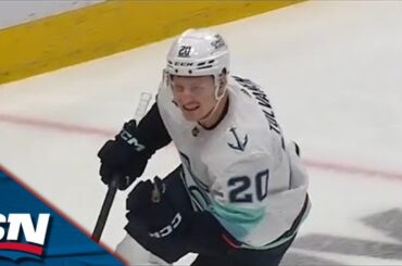 Kraken's Eeli Tolvanen Capitalizes On Avalanche Giveaway To Score Opening Goal