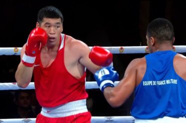 Semifinals (91kg) KUTTYBEKOV Abzal (KAZ) vs BOUAFIA Soheb (FRA) | CISM 58th World