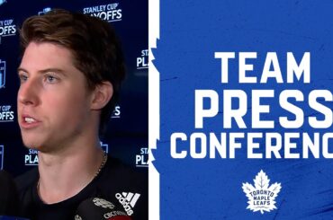 Maple Leafs Media Availability Playoff Practice | April 19, 2023