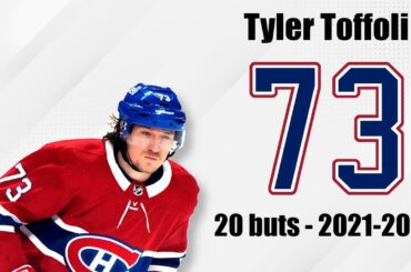 Tyler Toffoli #73 - Tous ses 20 buts - Saison 2021-2022