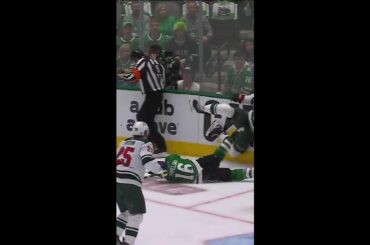 Matt Dumba Lays MASSIVE Hit On Joe Pavelski 😳