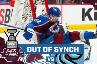 Colorado Avalanche drop Game 1 to Seattle Kraken in disappointing effort