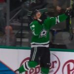 Stars' Hintz Completes His First Playoff Hat Trick In Rout Of Wild