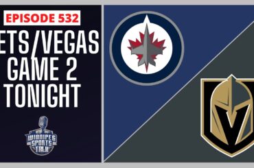 Winnipeg Jets vs. Vegas Golden Knights Game 2 Countdown - Jets lead 1-0