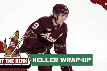 Clayton Keller reflects on his record-breaking season with the Arizona Coyotes, tying Keith Tkachuk