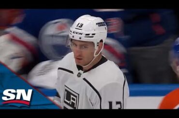 Kings Silence Oilers Crowd In Game 2 As Gabriel Vilardi Slips Puck Under Stuart Skinner's Skate