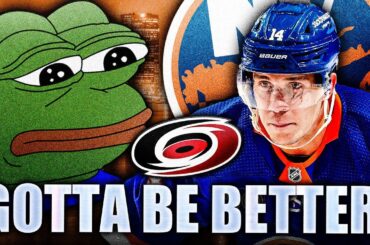 BO HORVAT'S GOTTA BE BETTER… (ANOTHER ISLANDERS LOSS, 0 POINTS) New York VS Carolina Hurricanes NHL